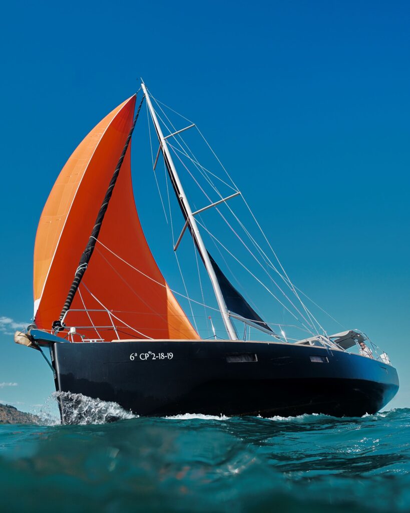 velero beneteau oceanis 45 darkness sailing